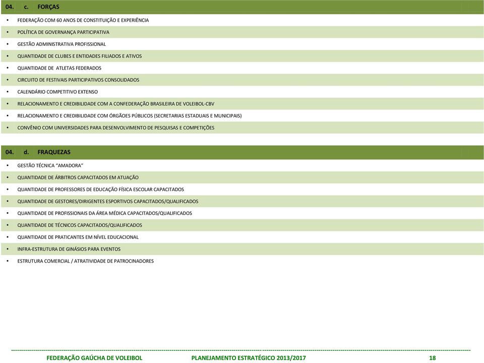 ATLETAS FEDERADOS CIRCUITO DE FESTIVAIS PARTICIPATIVOS CONSOLIDADOS CALENDÁRIO COMPETITIVO EXTENSO RELACIONAMENTO E CREDIBILIDADE COM A CONFEDERAÇÃO BRASILEIRA DE VOLEIBOL-CBV RELACIONAMENTO E