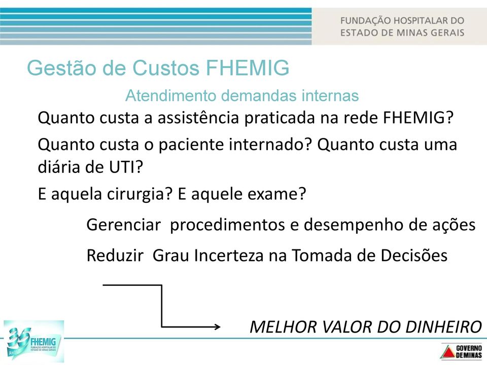 Quanto custa uma diária de UTI? E aquela cirurgia? E aquele exame?