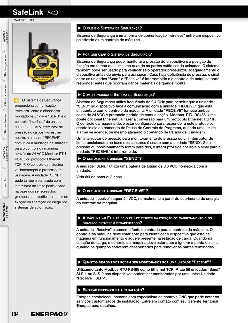 controle interface da unidade.