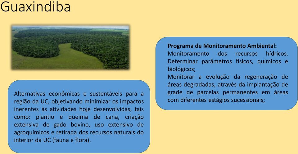 (fauna e flora). Programa de Monitoramento Ambiental: Monitoramento dos recursos hídricos.