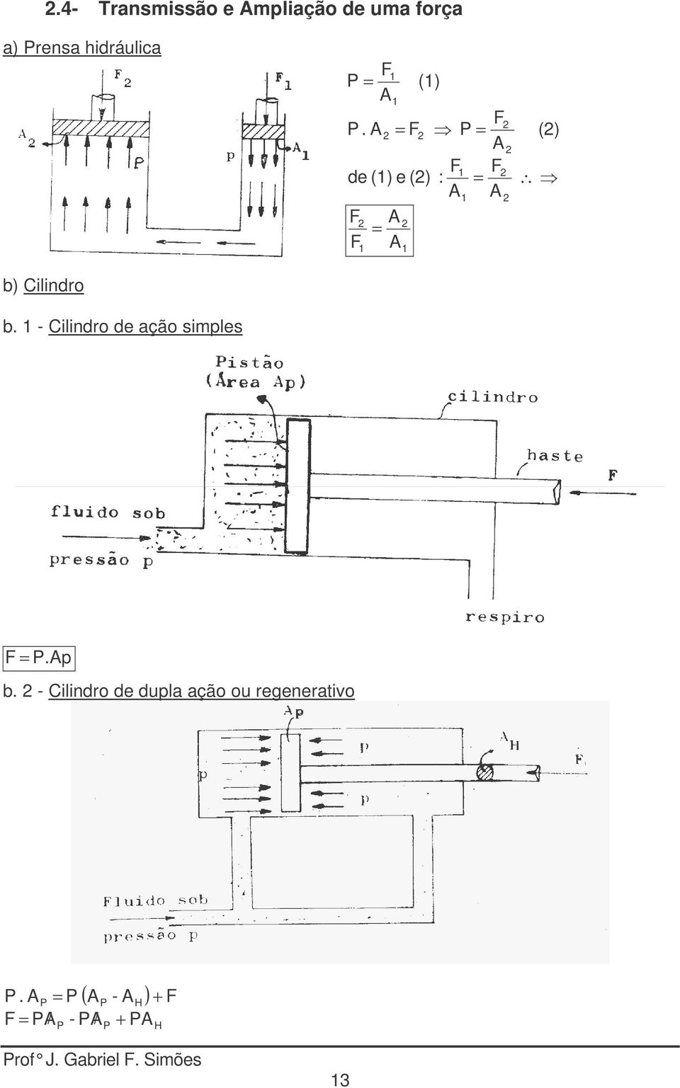 F () de () e () F F F F F : () F.p b.