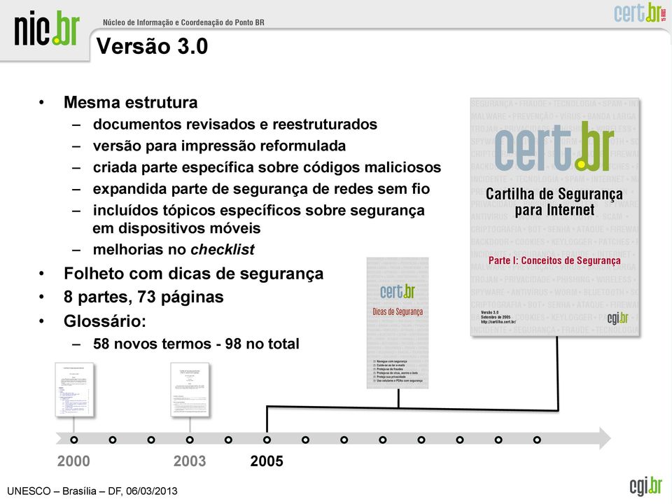 A idéia desta cartilha é dar ao usuário iniciante uma visão geral dos conceitos mais básicos de segurança. 1 Introdução 3 2 Senhas 3 2.1 Como escolher uma boa senha?... 3 2.2 Com que freqüência devo mudar minha senha?