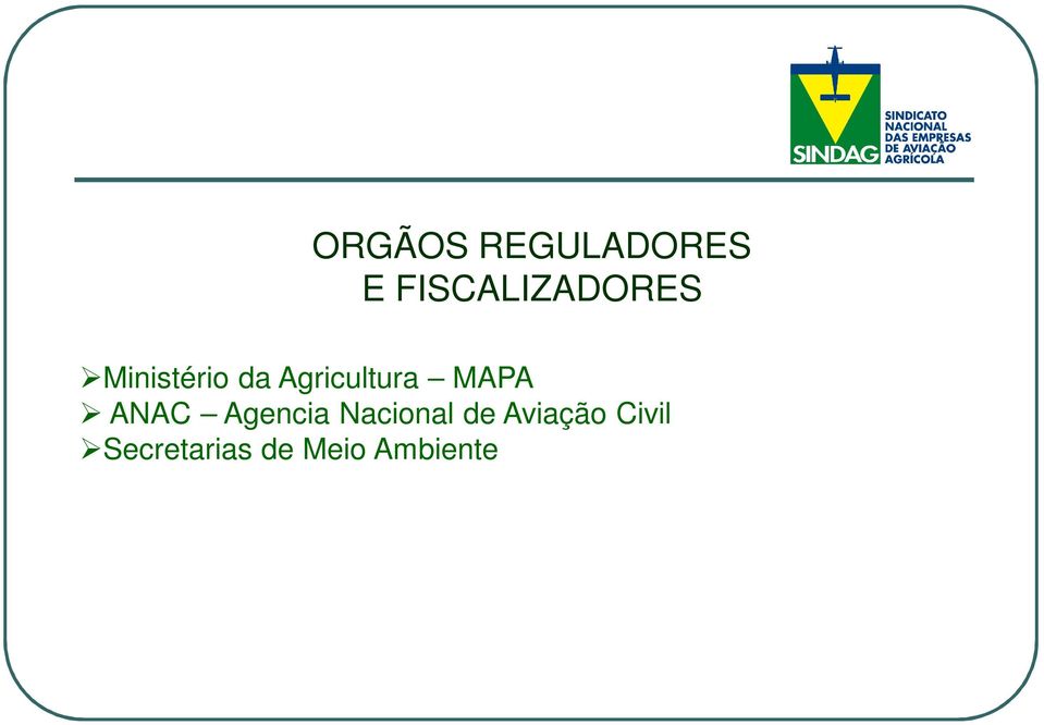 Agricultura MAPA ANAC Agencia