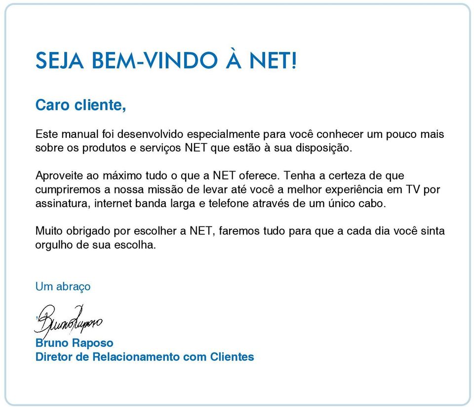 SEJA BEM-VINDO à net! - PDF Free Download