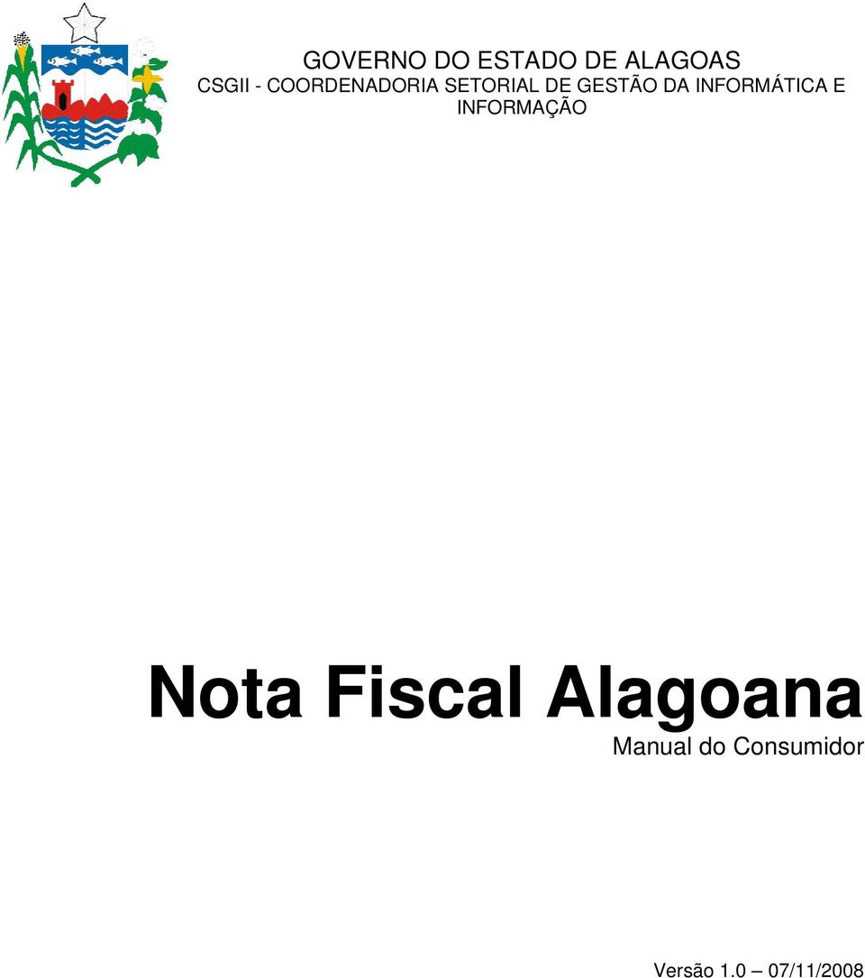 INFORMÁTICA E INFORMAÇÃO Nota Fiscal