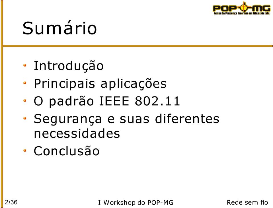 11 Segurança e suas diferentes