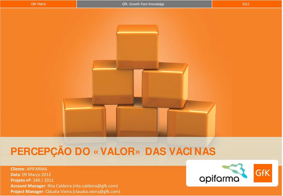 034 / 2012 Account Cliente: APIFARMA Manager: Rita Caldeira (rita.caldeira@gfk.