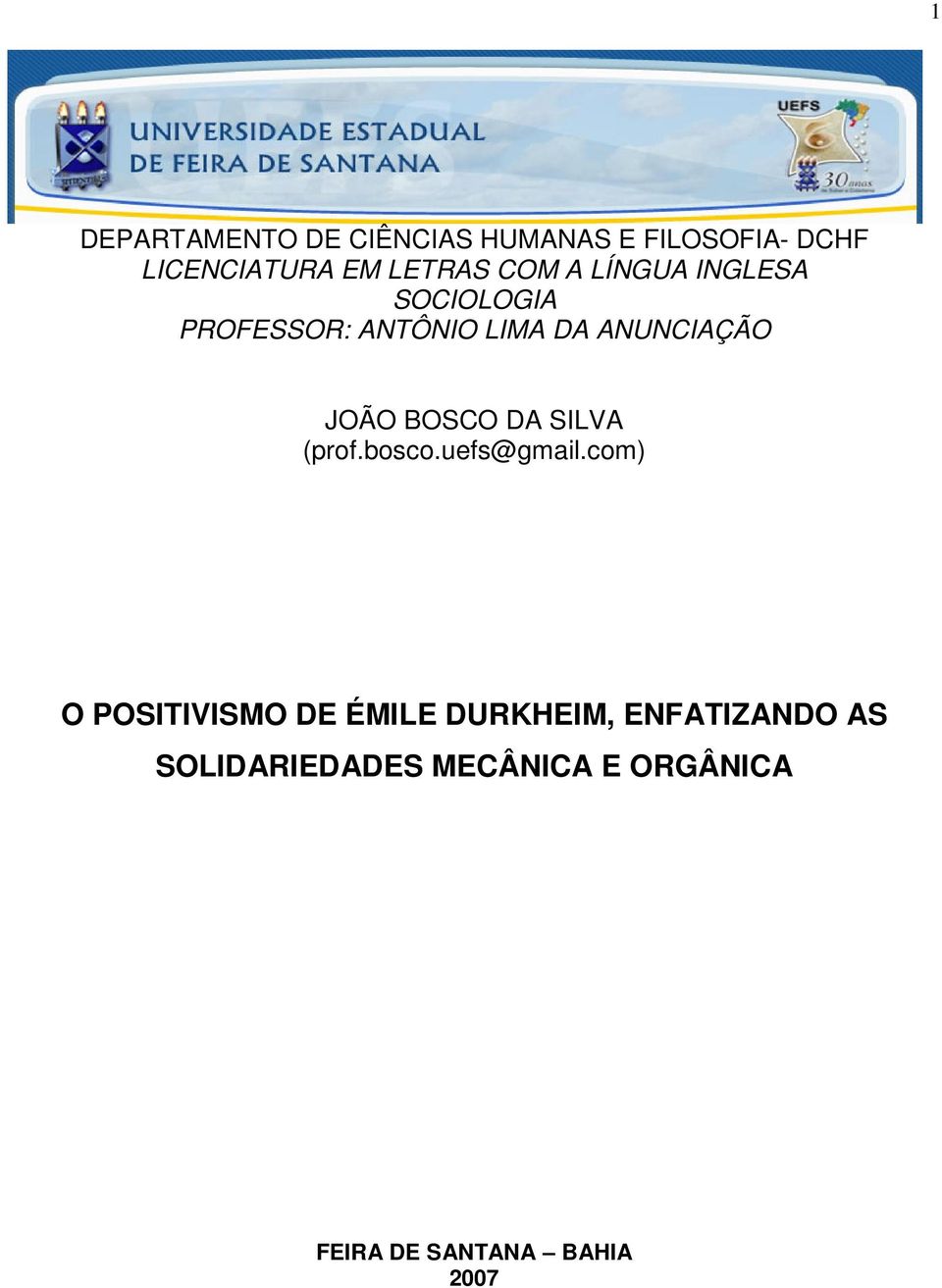 BOSCO DA SILVA (prof.bosco.uefs@gmail.