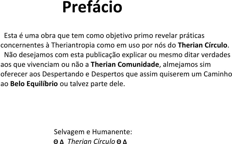 Therian Círculo: Símbolo Therian