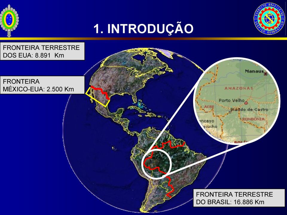 891 Km FRONTEIRA MÉXICO-EUA: 2.