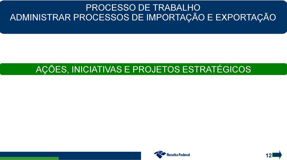 IMPORTAÇÃO E EXPORTAÇÃO