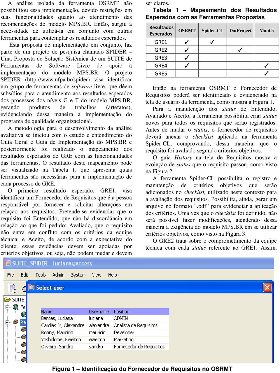 Esta proposta de implementação em conjunto, faz parte de um projeto de pesquisa chamado SPIDER Uma Proposta de Solução Sistêmica de um SUITE de Ferramentas de Software Livre de apoio à implementação