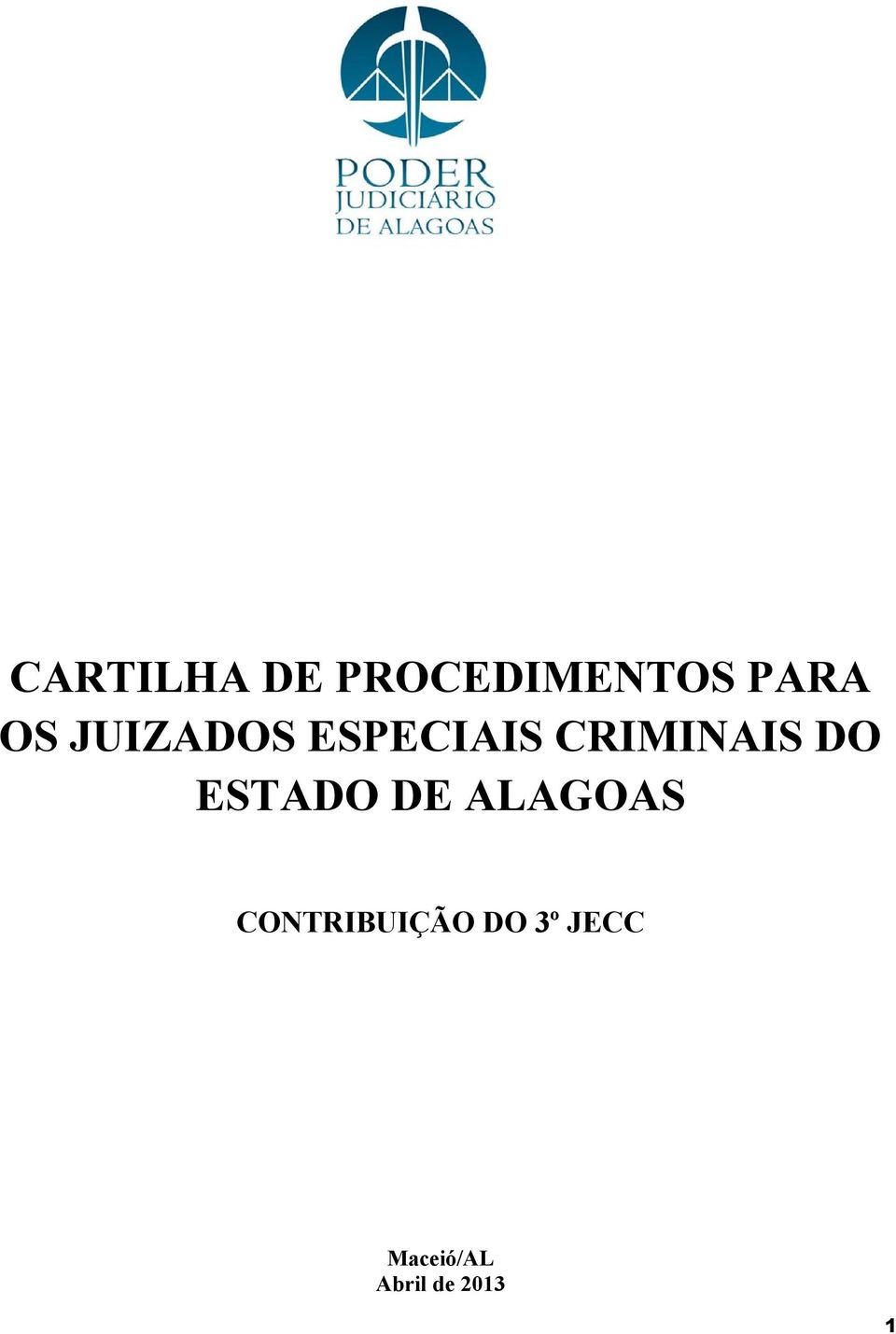 ESTADO DE ALAGOAS CONTRIBUIÇÃO DO