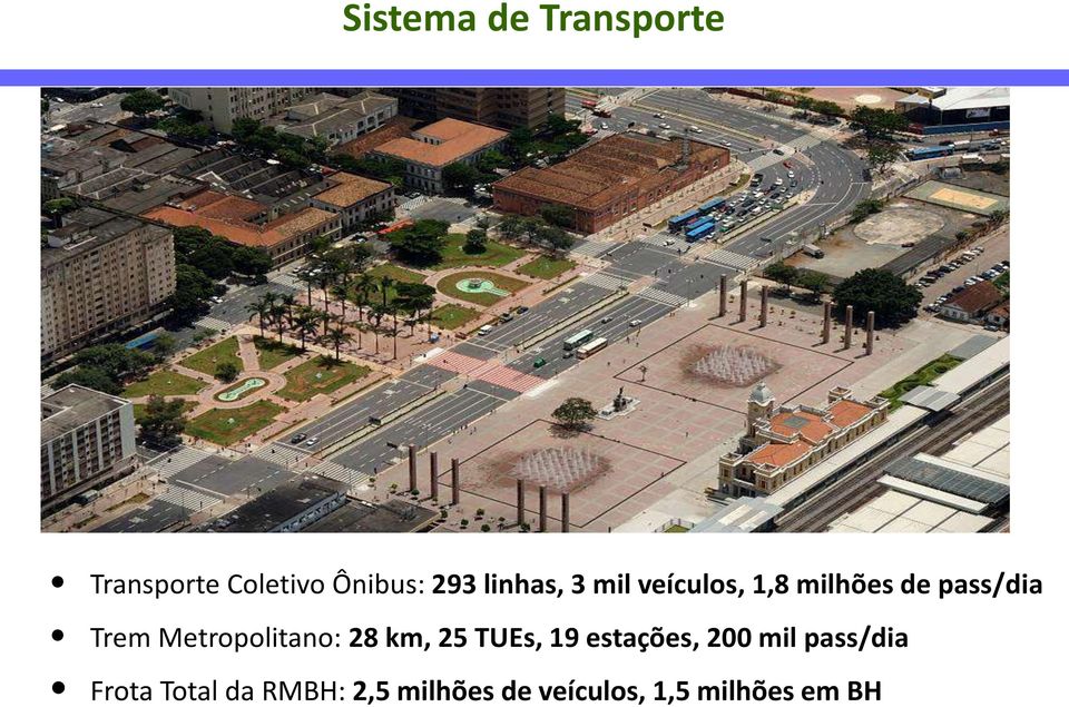 Metropolitano: 28 km, 25 TUEs, 19 estações, 200 mil