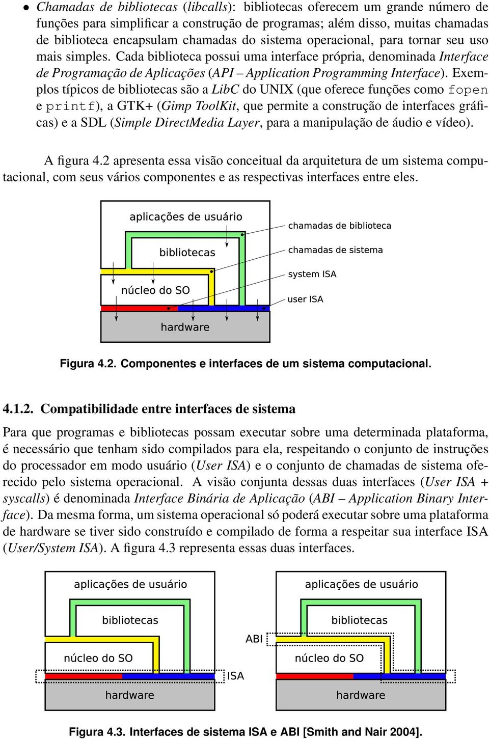 ExemplostípicosdebibliotecassãoaLibC dounix(queoferecefunçõescomofopen e printf), a GTK+ (Gimp ToolKit, que permite a construção de interfaces gráficas)easdl(simple DirectMediaLayer,para a