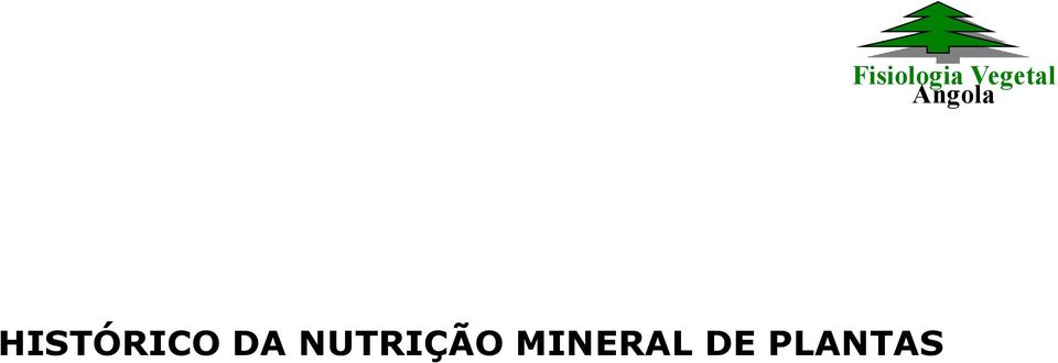 DA NUTRIÇÃO