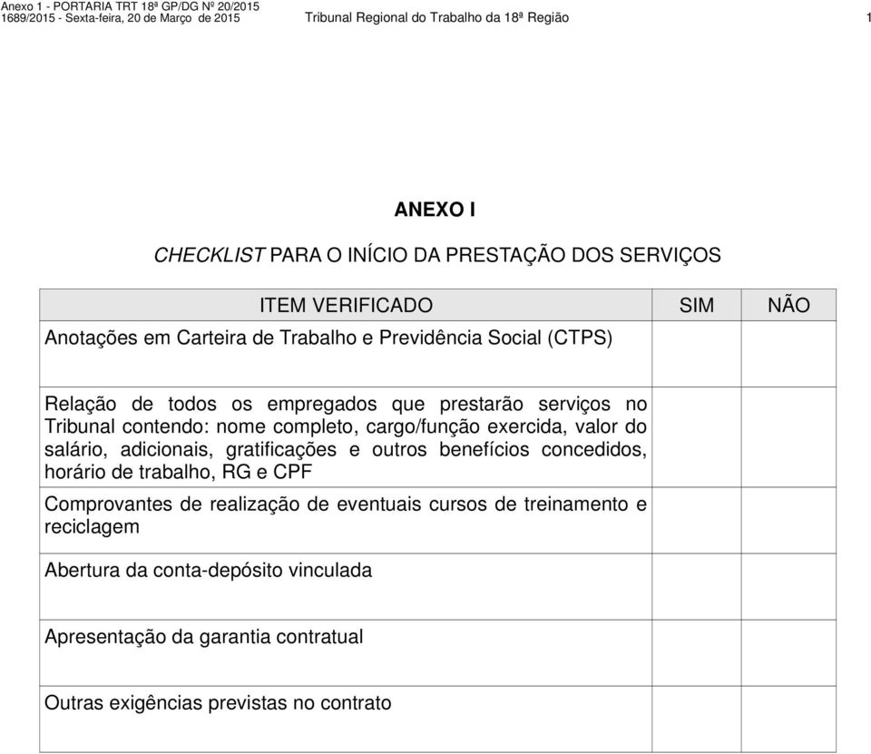 nome completo, cargo/função exercida, valor do salário, adicionais, gratificações e outros benefícios concedidos, horário de trabalho, RG e CPF Comprovantes de