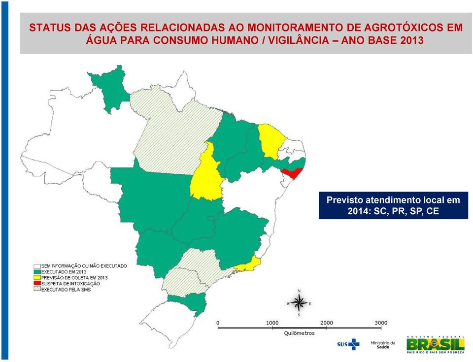 CONSUMO HUMANO / VIGILÂNCIA ANO BASE 2013