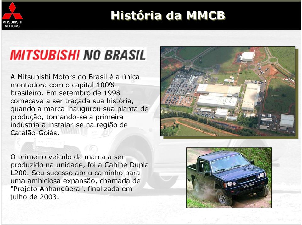 primeira indústria a instalar-se na região de Catalão-Goiás.