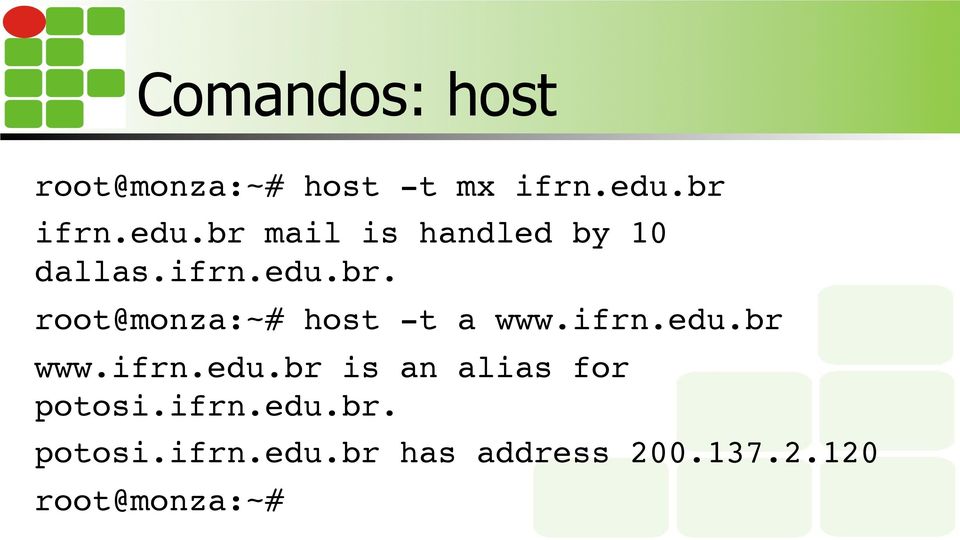 ifrn.edu.br www.ifrn.edu.br is an alias for potosi.ifrn.edu.br. potosi.ifrn.edu.br has address 200.