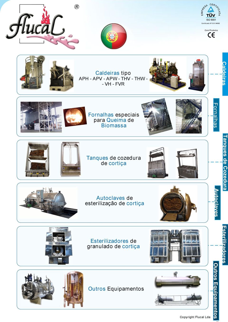 Biomassa Tanques de cozedura de cortiça Autoclaves de