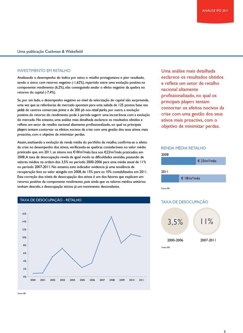 Se, por um lado, o desempenho negativo ao nível da valorização do capital não surpreende, uma vez que as referências de mercado apontam para uma subida de 125 pontos base nas yields de centros