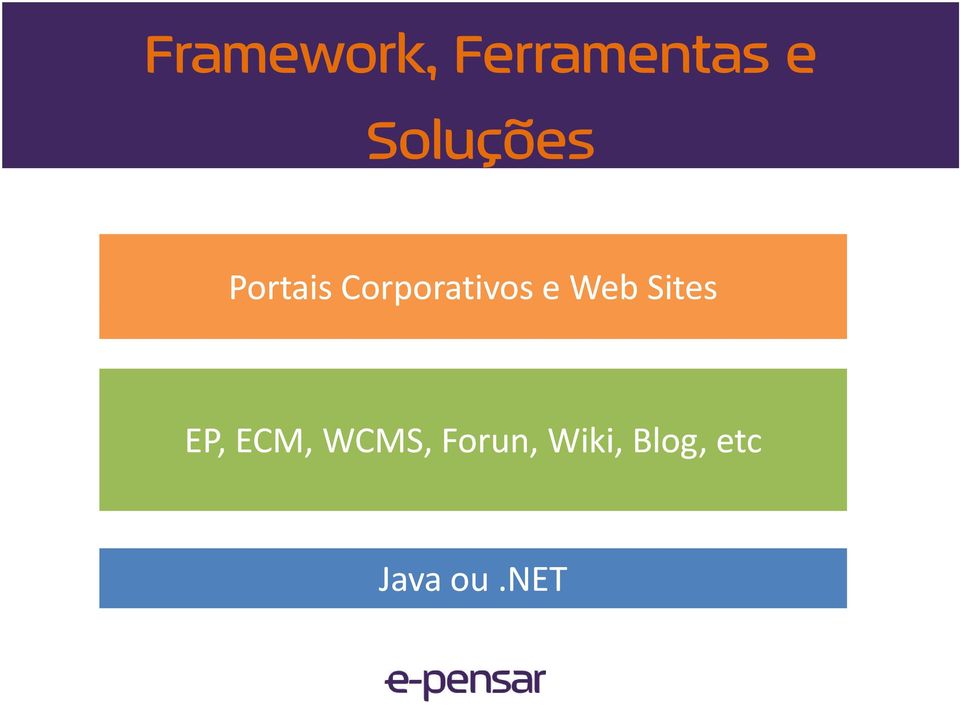 Corporativos e Web Sites EP,