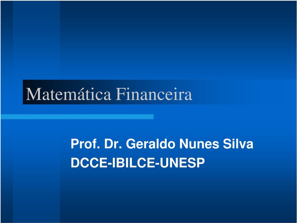 Dr. Geraldo Nunes