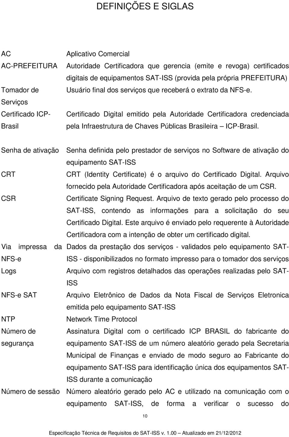 Certificado Digital emitido pela Autoridade Certificadora credenciada pela Infraestrutura de Chaves Públicas Brasileira ICP-Brasil.