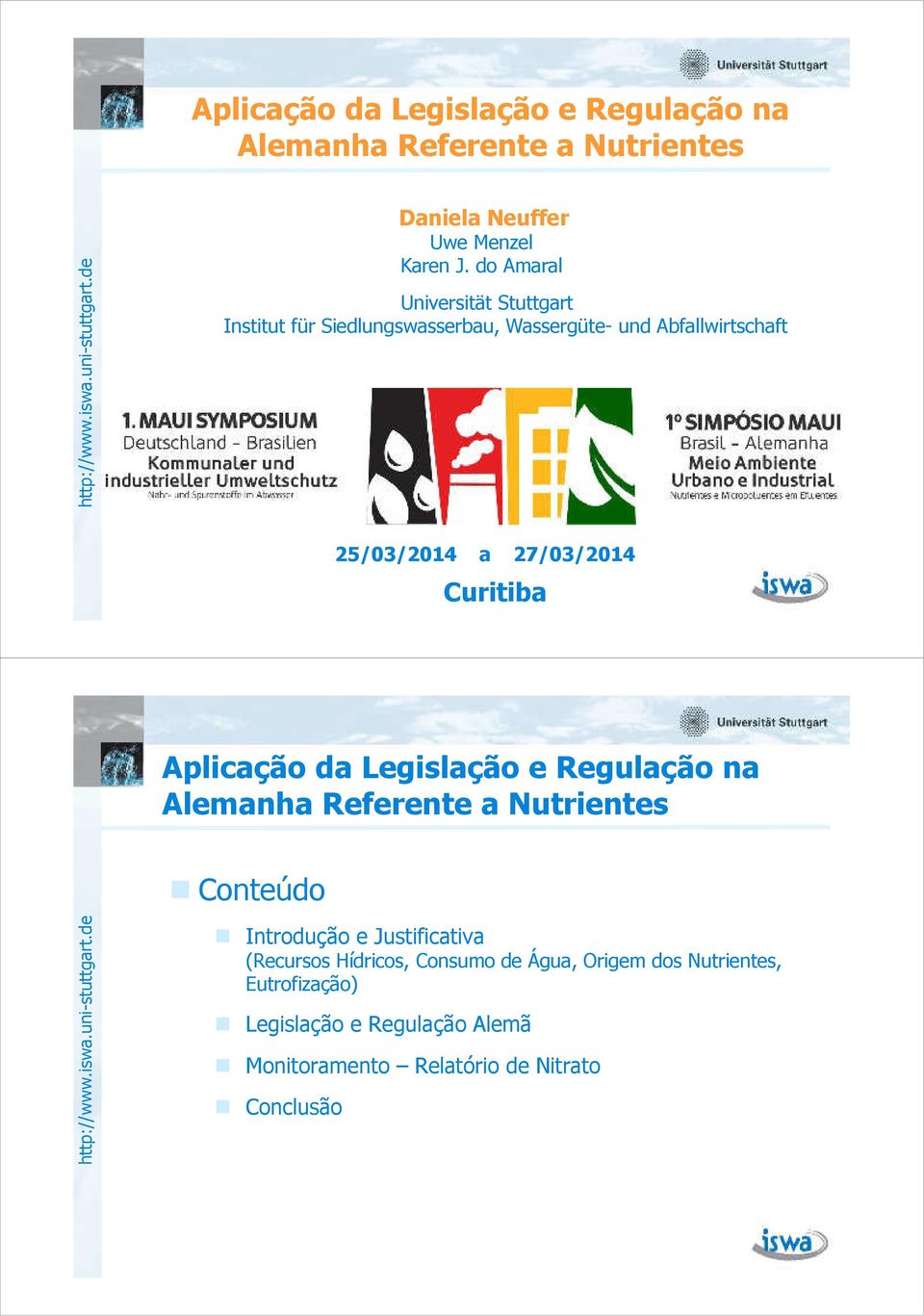 Curitiba Aplicação da Legislação e Regulação na Alemanha Referente a Nutrientes Conteúdo Introdução e Justificativa