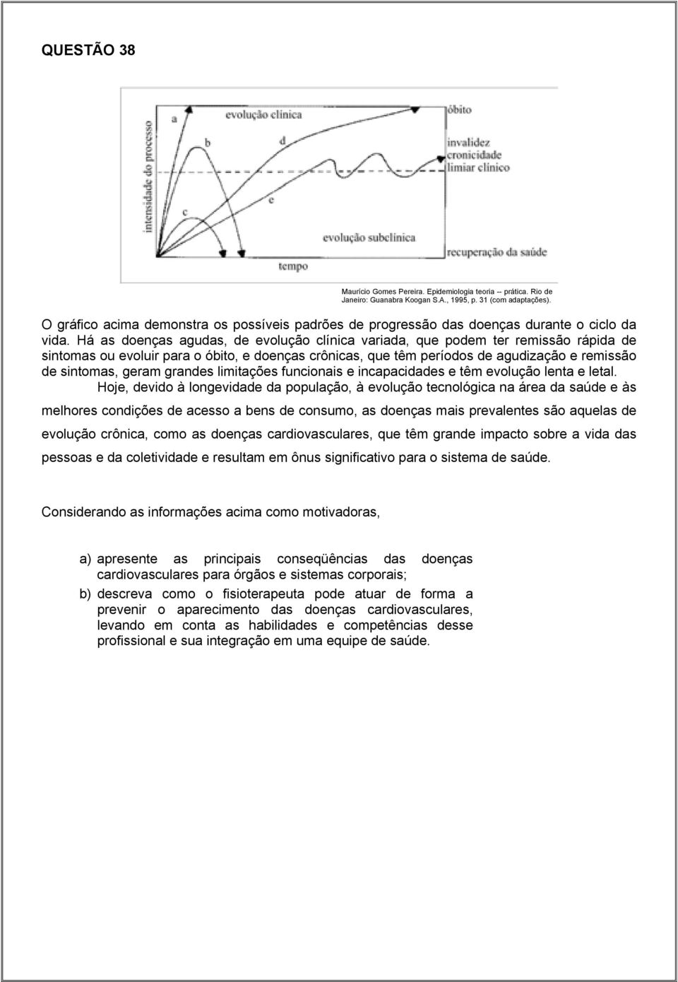 Há as doenças agudas, de evolução clínica variada, que podem ter remissão rápida de sintomas ou evoluir para o óbito, e doenças crônicas, que têm períodos de agudização e remissão de sintomas, geram