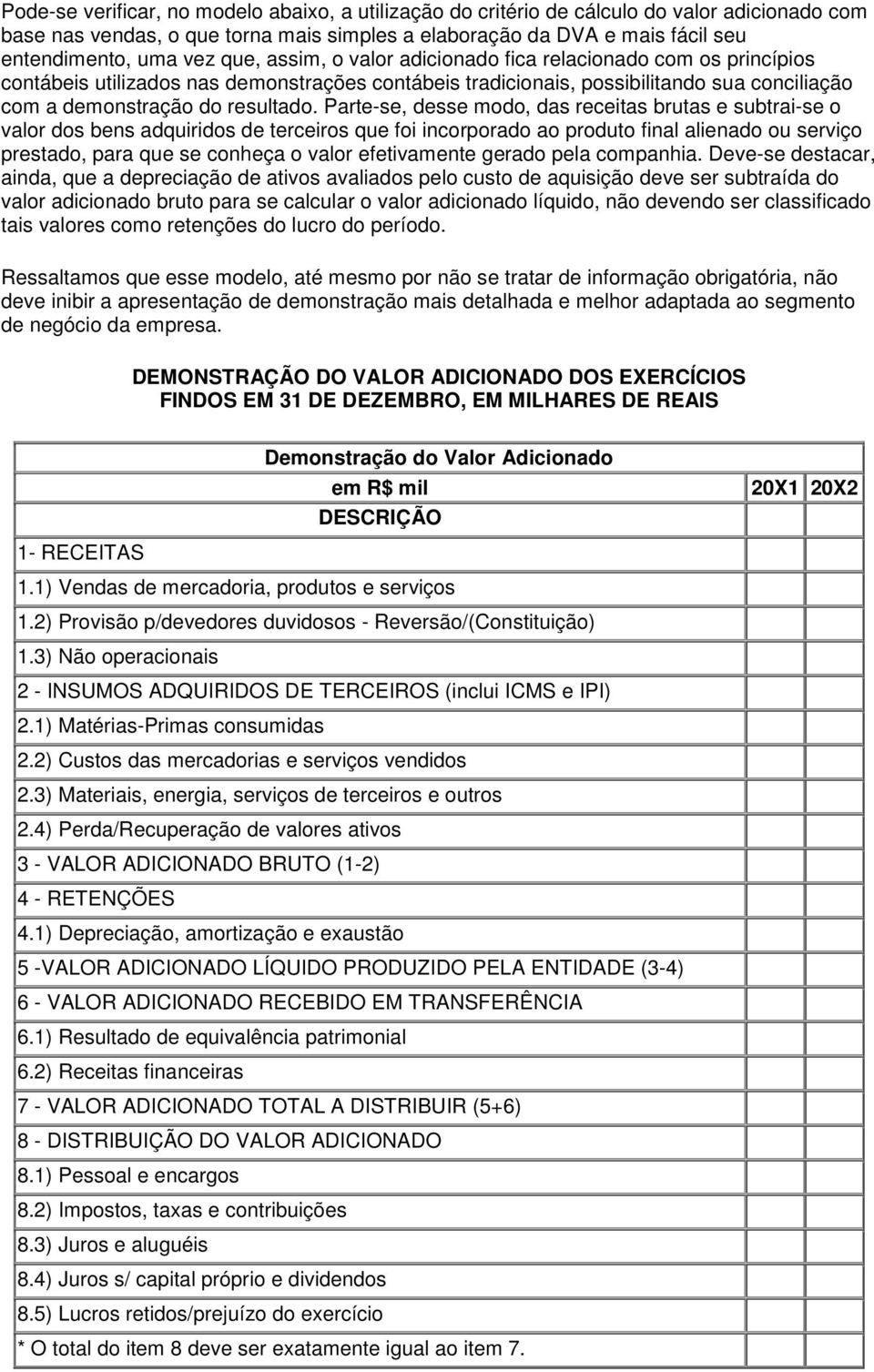 Parte-se, desse modo, das receitas brutas e subtrai-se o valor dos bens adquiridos de terceiros que foi incorporado ao produto final alienado ou serviço prestado, para que se conheça o valor