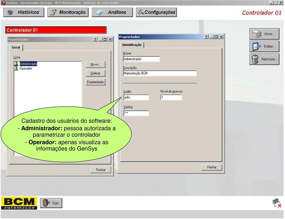 parametrizar o controlador -