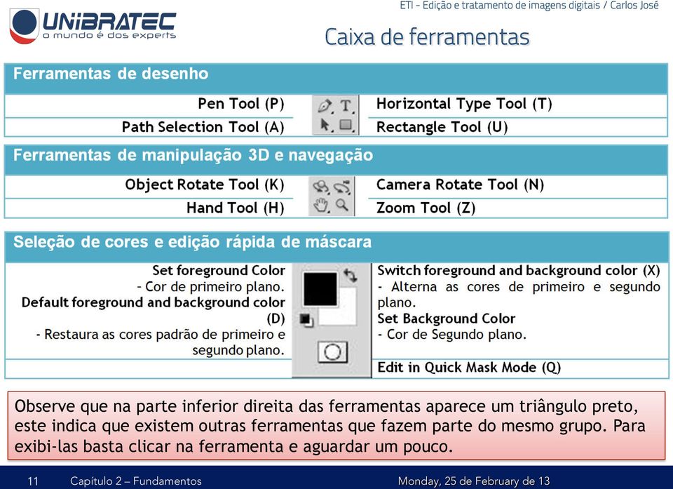 outras ferramentas que fazem parte do mesmo grupo.