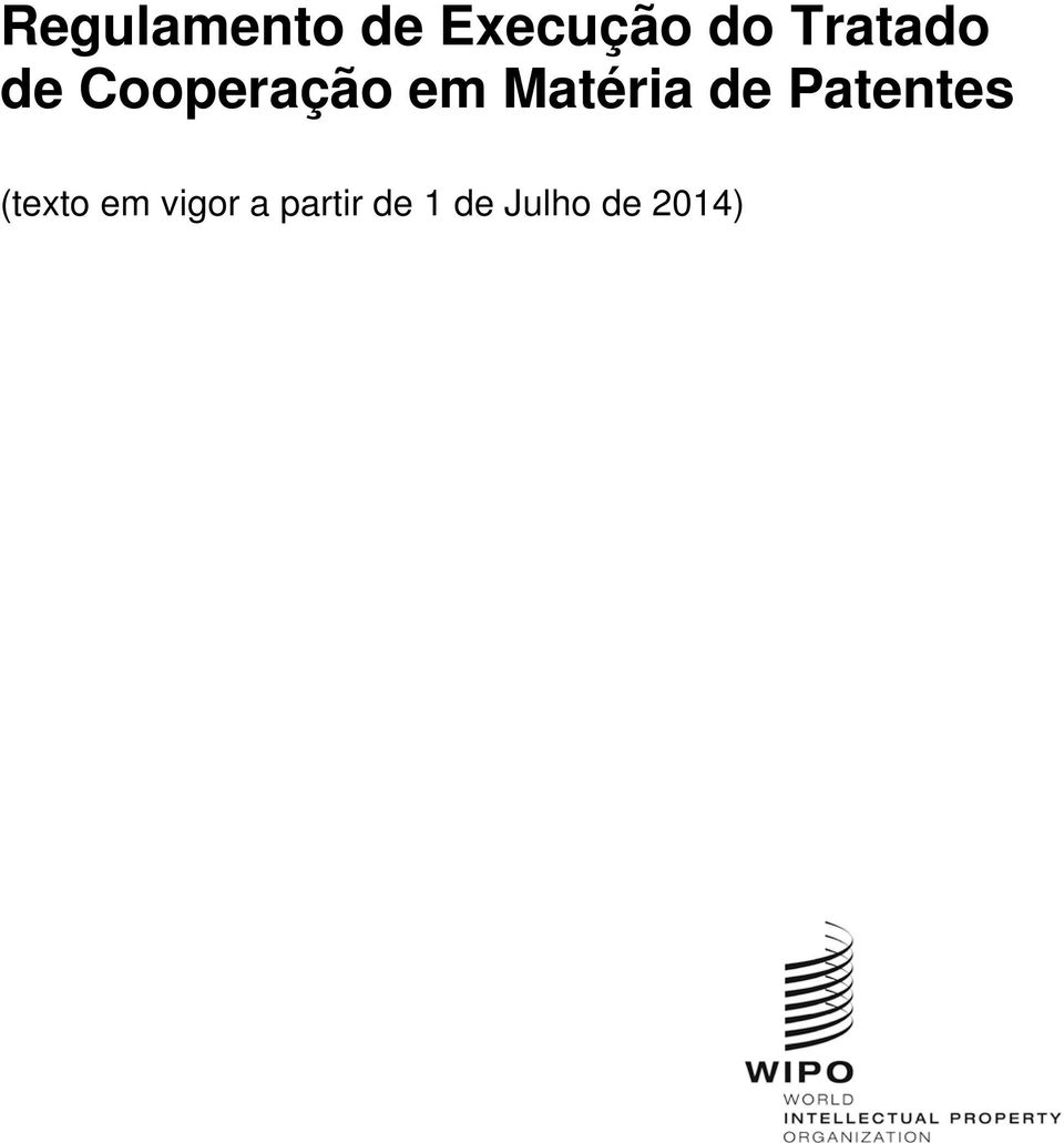 Matéria de Patentes (texto em