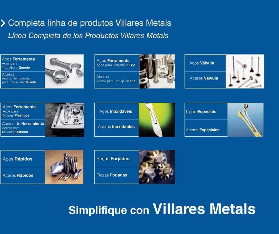 Válvula Aceros Valvula Aços Ferramenta Aços para Moldes Plásticos Aceros de Herramienta Aceros para Moldes Plasticos Aços Inoxidáveis