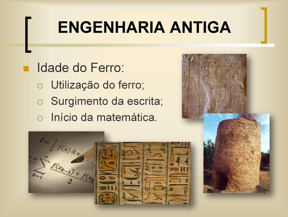 ferro; Surgimento da