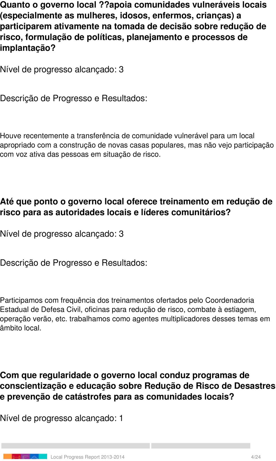 planejamento e processos de implantação?