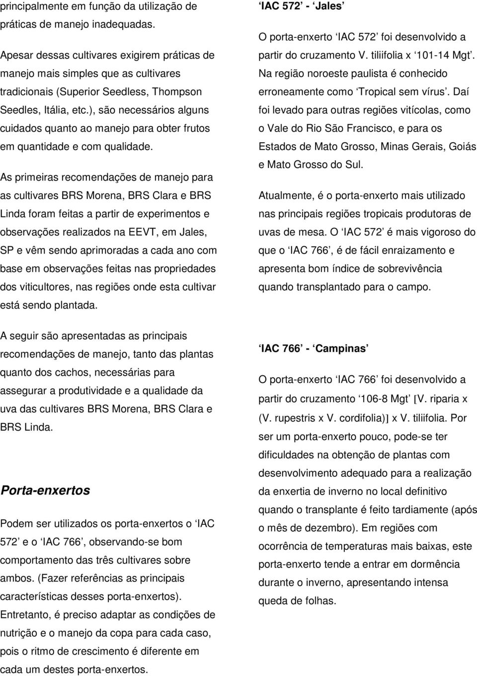 ), são necessários alguns cuidados quanto ao manejo para obter frutos em quantidade e com qualidade.