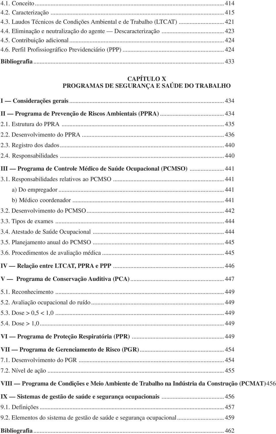 .. 434 II Programa de Prevenção de Riscos Ambientais (PPRA)... 434 2.1. Estrutura do PPRA... 435 2.2. Desenvolvimento do PPRA... 436 2.3. Registro dos dados... 440 2.4. Responsabilidades.