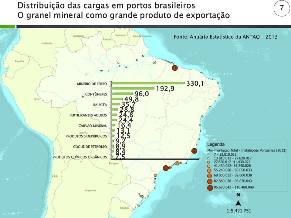 SIDERÚRGICOS COQUE DE PETRÓLEO PRODUTOS QUÍMICOS ORGÂNICOS 96,0