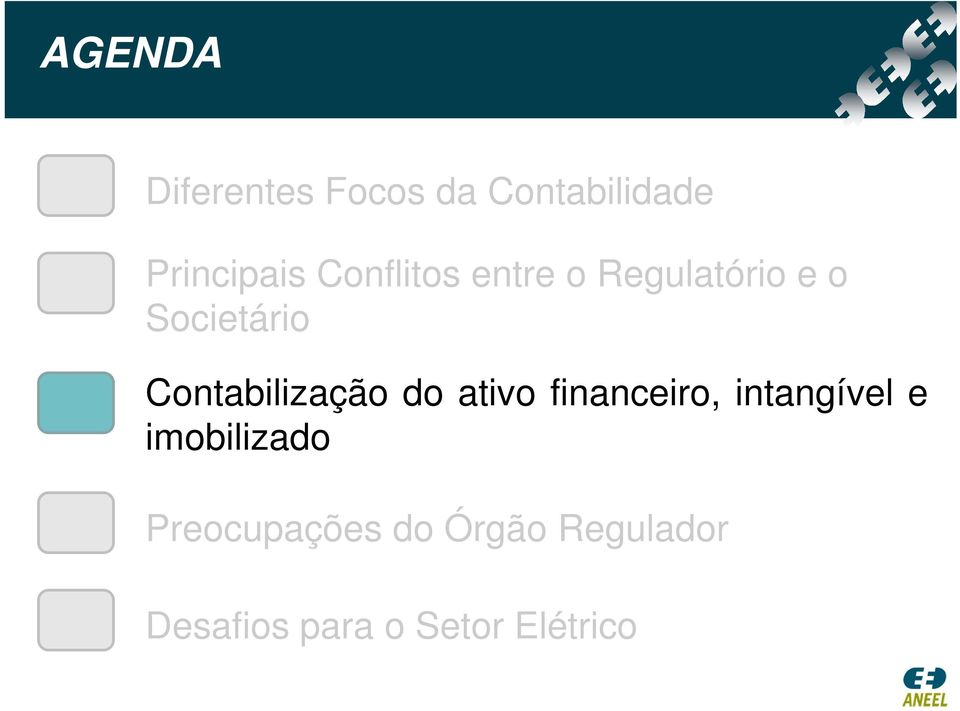 Contabilização do ativo financeiro, intangível e