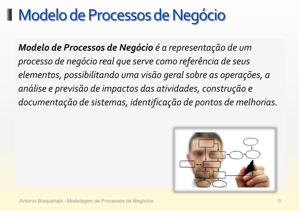 possibilitando uma visão geral sobre as operações, a análise e previsão de impactos