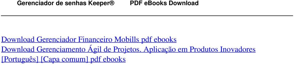 Download Gerenciador Financeiro Mobills pdf ebooks Download