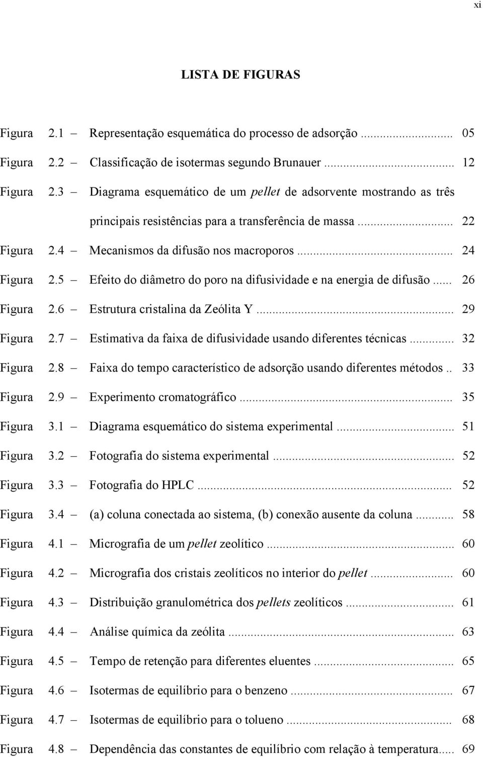 5 Efeito do diâmetro do poro na difusividade e na energia de difusão... 26 Figura 2.6 Estrutura cristalina da Zeólita Y... 29 Figura 2.7 Estimativa da faixa de difusividade usando diferentes técnicas.