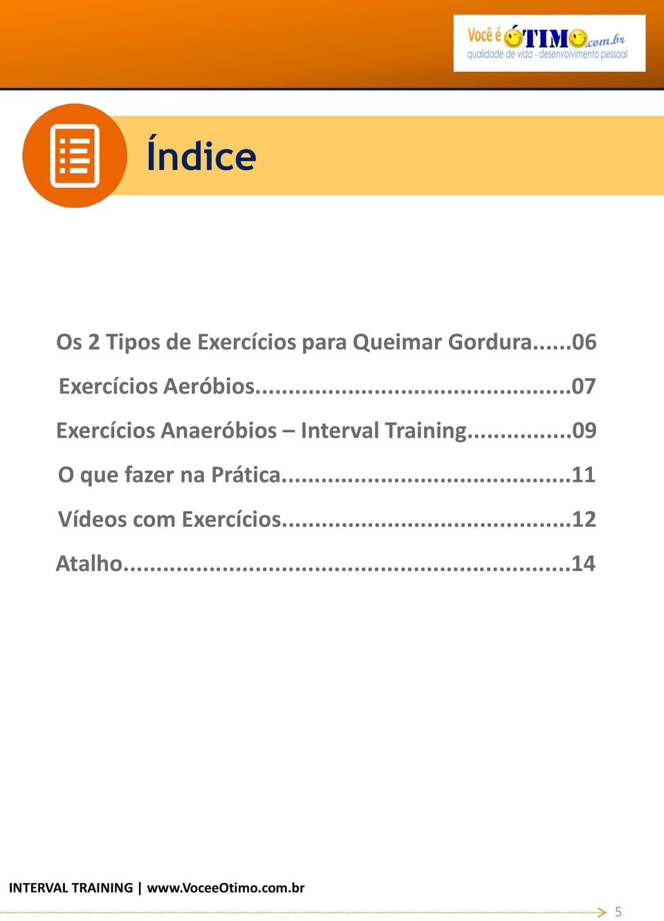 ..07 Exercícios Anaeróbios Interval Training.