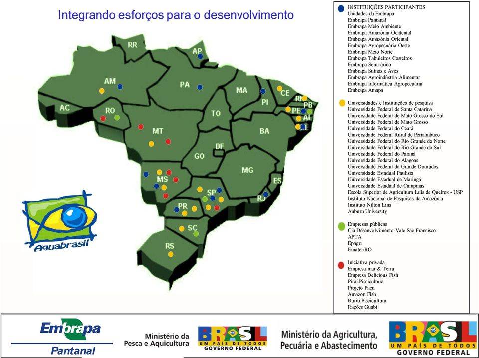 pesquisa Universidade Federal de Santa Catarina Universidade Federal de Mato Grosso do Sul Universidade Federal de Mato Grosso Universidade Federal do Ceará Universidade Federal Rural de Pernambuco