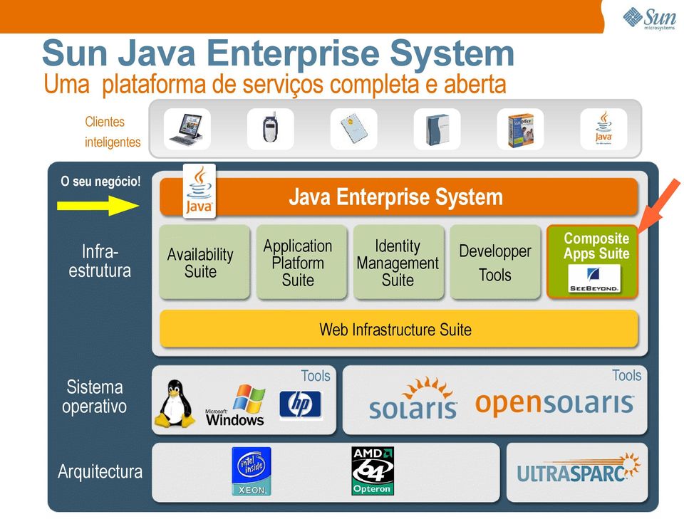 Infraestrutura Java Enterprise System Availability Suite Application Platform