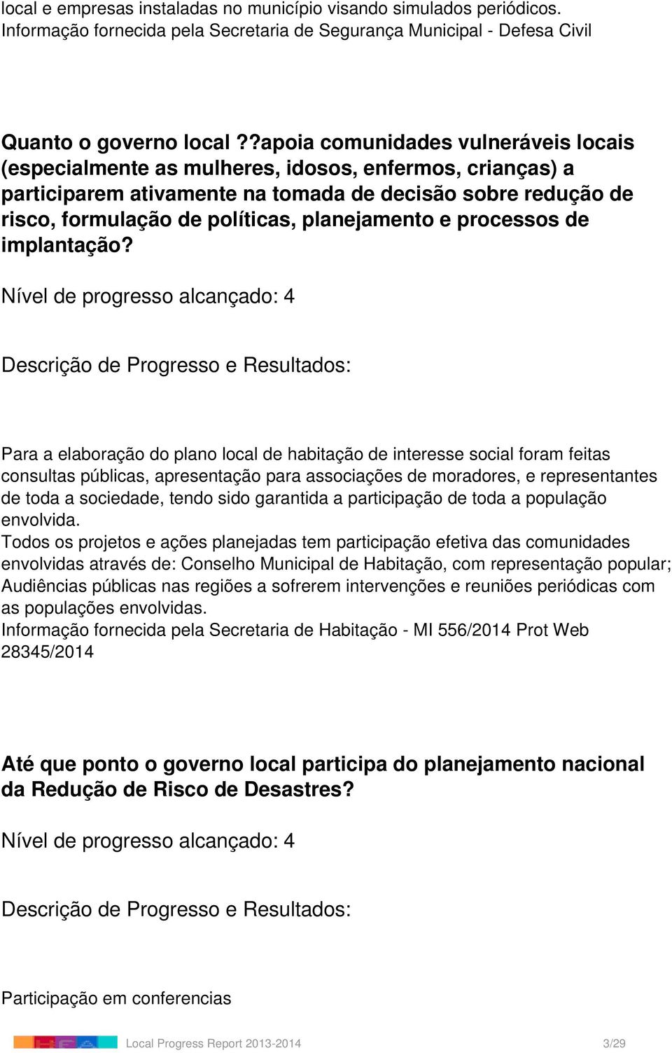 planejamento e processos de implantação?