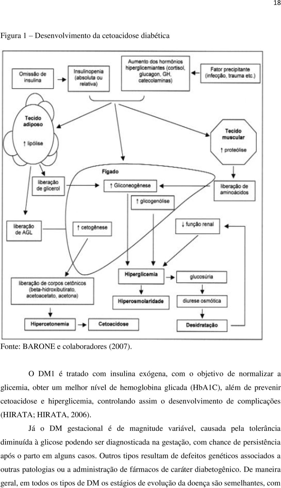 controlando assim o desenvolvimento de complicações (HIRATA; HIRATA, 2006).